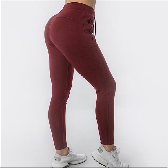 Alphalete maroon joggers size S - Picture 1 of 5